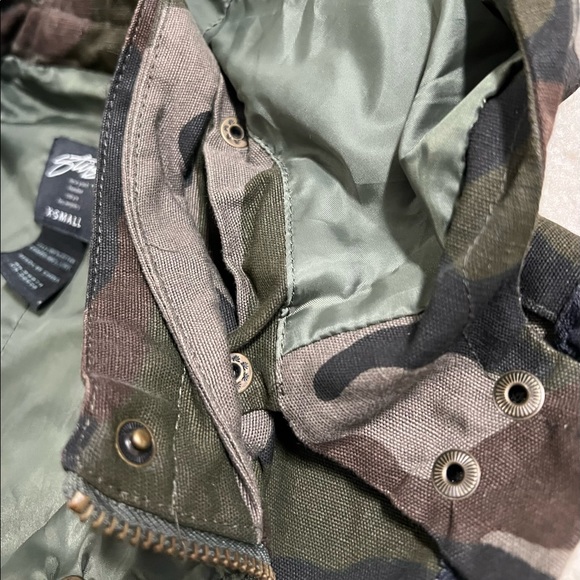 Stussy Camo vest sleeveless jacket XS - Picture 4 of 8